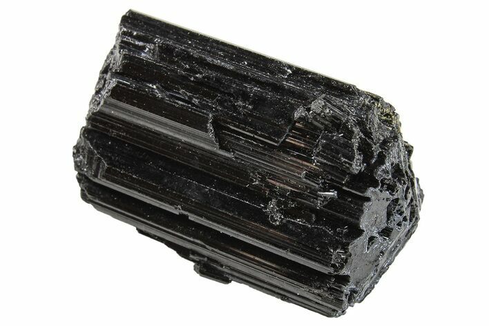 Terminated Black Tourmaline (Schorl) Crystal - Madagascar #295033
